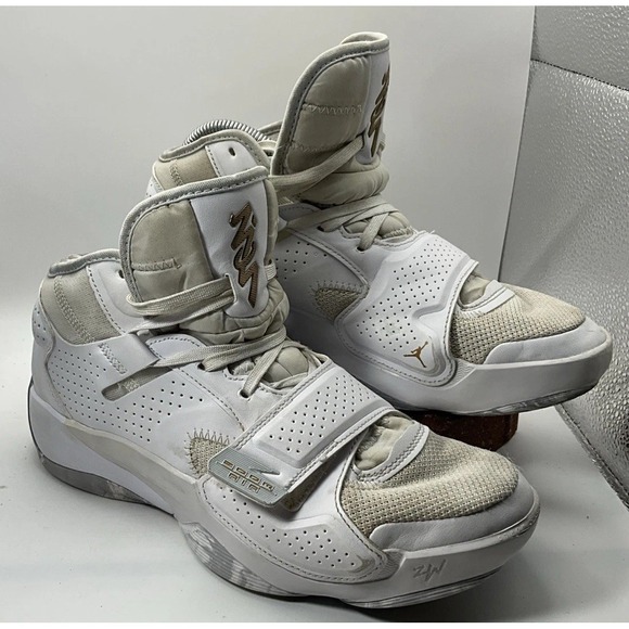 Jordan Other - Jordan Zion 2 TB White Metallic Gold 2022 Men's Size 8.5 DQ7688-170